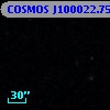 COSMOS J100022.75+024924.3