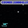COSMOS J100041.17+024924.8