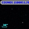 COSMOS J100051.70+024922.2