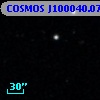 COSMOS J100040.07+024916.0