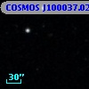 COSMOS J100037.02+024910.3