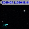 COSMOS J100043.44+024916.6