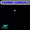 COSMOS J100039.27+024912.1