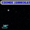 COSMOS J100036.69+024909.7