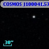 COSMOS J100041.57+024909.8