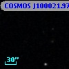 COSMOS J100021.97+024904.2