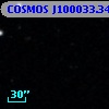 COSMOS J100033.34+024902.5
