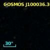 COSMOS J100036.36+024849.2