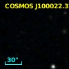 COSMOS J100022.32+024840.4