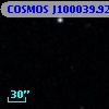 COSMOS J100039.92+024841.3
