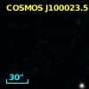 COSMOS J100023.51+024840.1