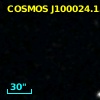 COSMOS J100024.15+024837.9