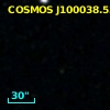 COSMOS J100038.53+024836.5