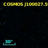 COSMOS J100027.59+024839.0