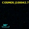 COSMOS J100042.73+024823.8