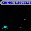 COSMOS J100023.79+024809.3