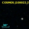 COSMOS J100022.27+024802.5