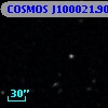COSMOS J100021.90+024750.6