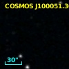 COSMOS J100051.30+024735.7