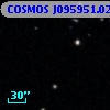 COSMOS J095951.02+025419.6