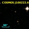 COSMOS J100222.63+023222.3