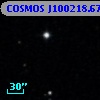 COSMOS J100218.67+023221.8