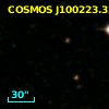 COSMOS J100223.33+023218.6