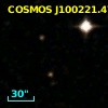 COSMOS J100221.47+023215.9
