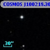 COSMOS J100218.30+023220.0