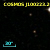 COSMOS J100223.26+023209.1