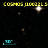 COSMOS J100221.56+023207.5