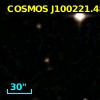COSMOS J100221.48+023205.5