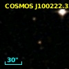 COSMOS J100222.33+023206.8