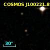 COSMOS J100221.89+023206.9