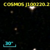 COSMOS J100220.25+023202.9