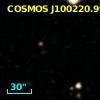 COSMOS J100220.99+023145.8