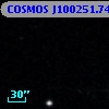 COSMOS J100251.74+023144.9