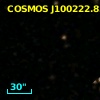 COSMOS J100222.85+023138.1
