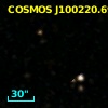 COSMOS J100220.69+023129.2