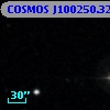 COSMOS J100250.32+023124.2