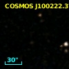 COSMOS J100222.37+023119.5