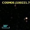 COSMOS J100221.78+023115.9