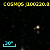 COSMOS J100220.82+023108.7