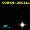 COSMOS J100223.18+023039.2