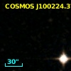 COSMOS J100224.37+023039.3