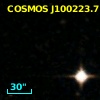 COSMOS J100223.71+023031.6