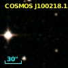 COSMOS J100218.15+023001.9
