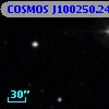 COSMOS J100250.24+023007.6