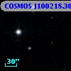 COSMOS J100218.30+022953.5