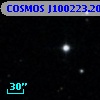 COSMOS J100223.20+022958.4
